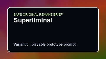 Superliminal original superliminal custom game reference artwork 3
