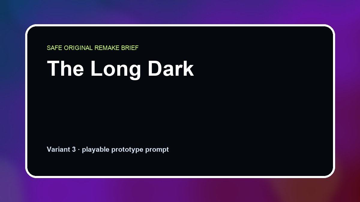 The Long Dark original the long dark custom game reference artwork 3