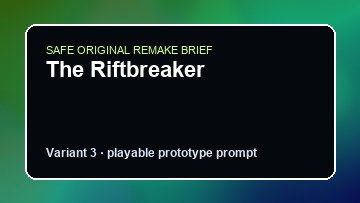 The Riftbreaker original the riftbreaker custom game reference artwork 3