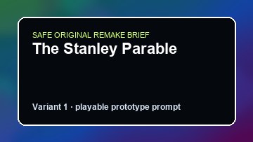 The Stanley Parable Train Sim World 4 Custom Game Builder preview