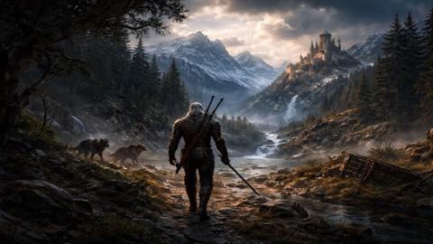 The Witcher 3 Wild Hunt original the witcher 3 wild hunt custom game reference artwork 3