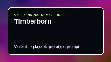 Timberborn Inscryption Custom Game Builder preview