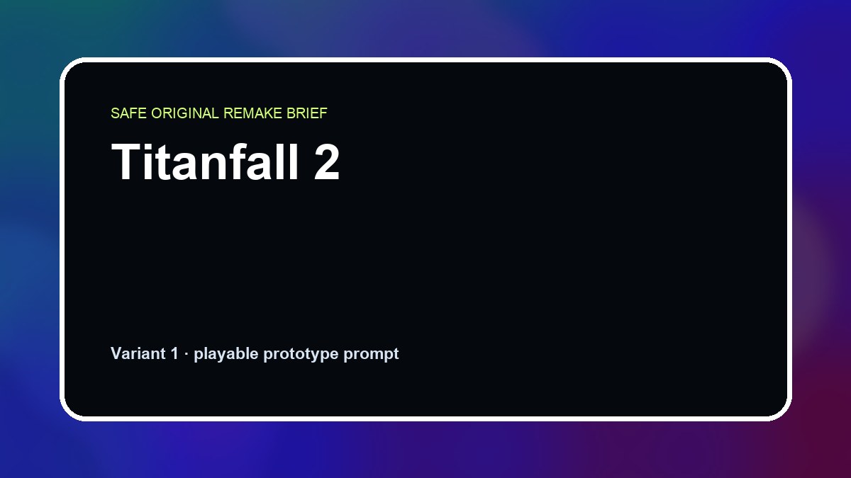 Titanfall 2 original titanfall 2 custom game reference artwork 1
