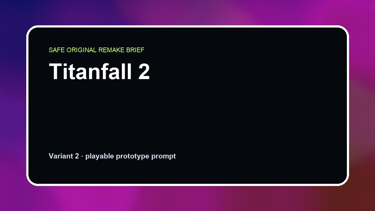 Titanfall 2 original titanfall 2 custom game reference artwork 2