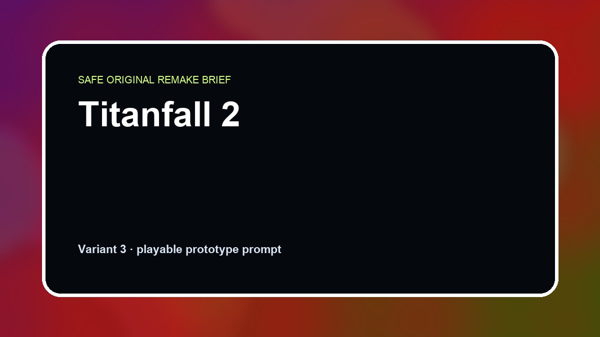 Titanfall 2 original titanfall 2 custom game reference artwork 3