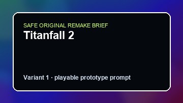 Titanfall 2 Grounded Custom Game Builder preview