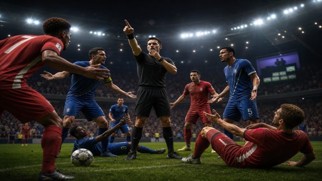 Tournament Final Referee original game remake reference artwork 1