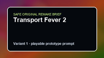 Transport Fever 2 Riders Republic Custom Game Builder preview