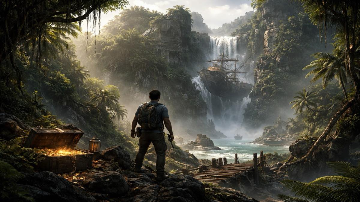 Uncharted 4 original uncharted 4 custom game reference artwork 1