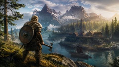 Valheim original valheim diy game reference artwork 3