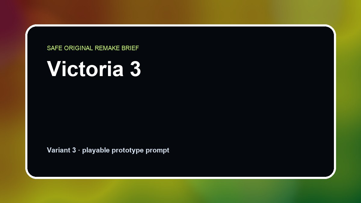 Victoria 3 original victoria 3 diy game reference artwork 3