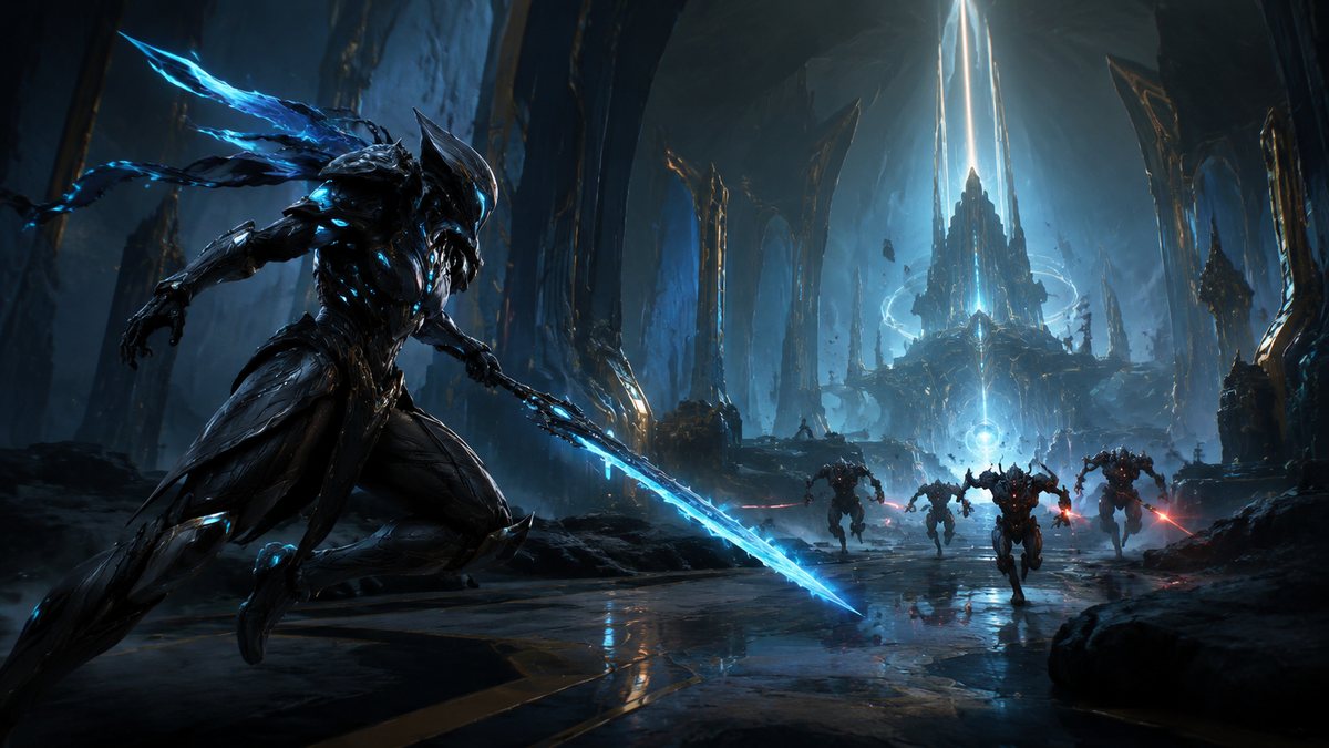 Warframe original game remake reference artwork 1