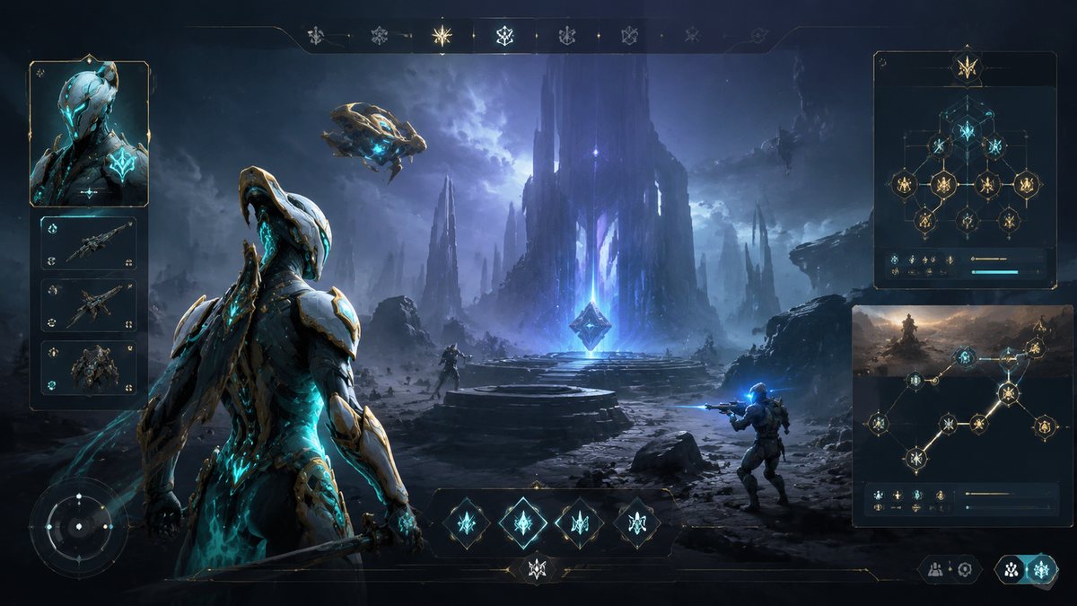 Warframe original game remake reference artwork 3
