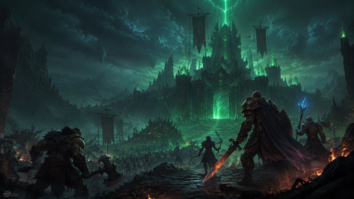World of Warcraft original game remake reference artwork 1