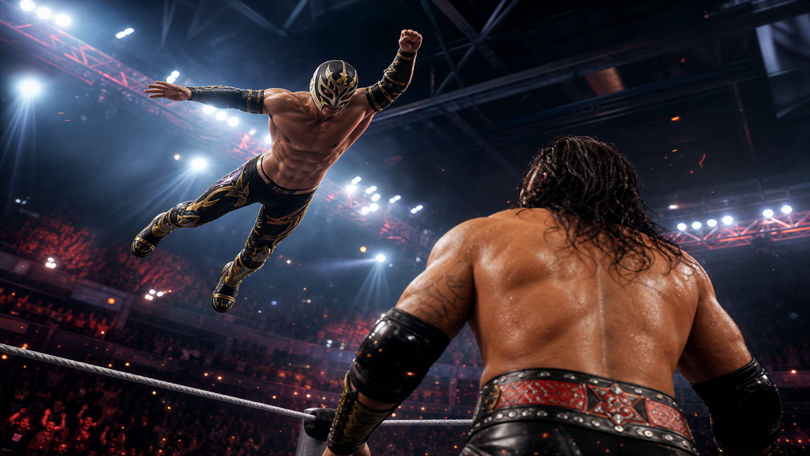 WWE 2K24 original wwe 2k24 custom game reference artwork 2