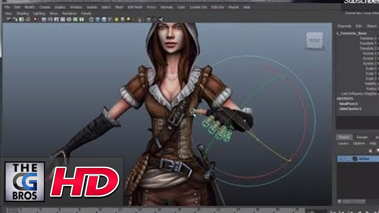 3D game animation system