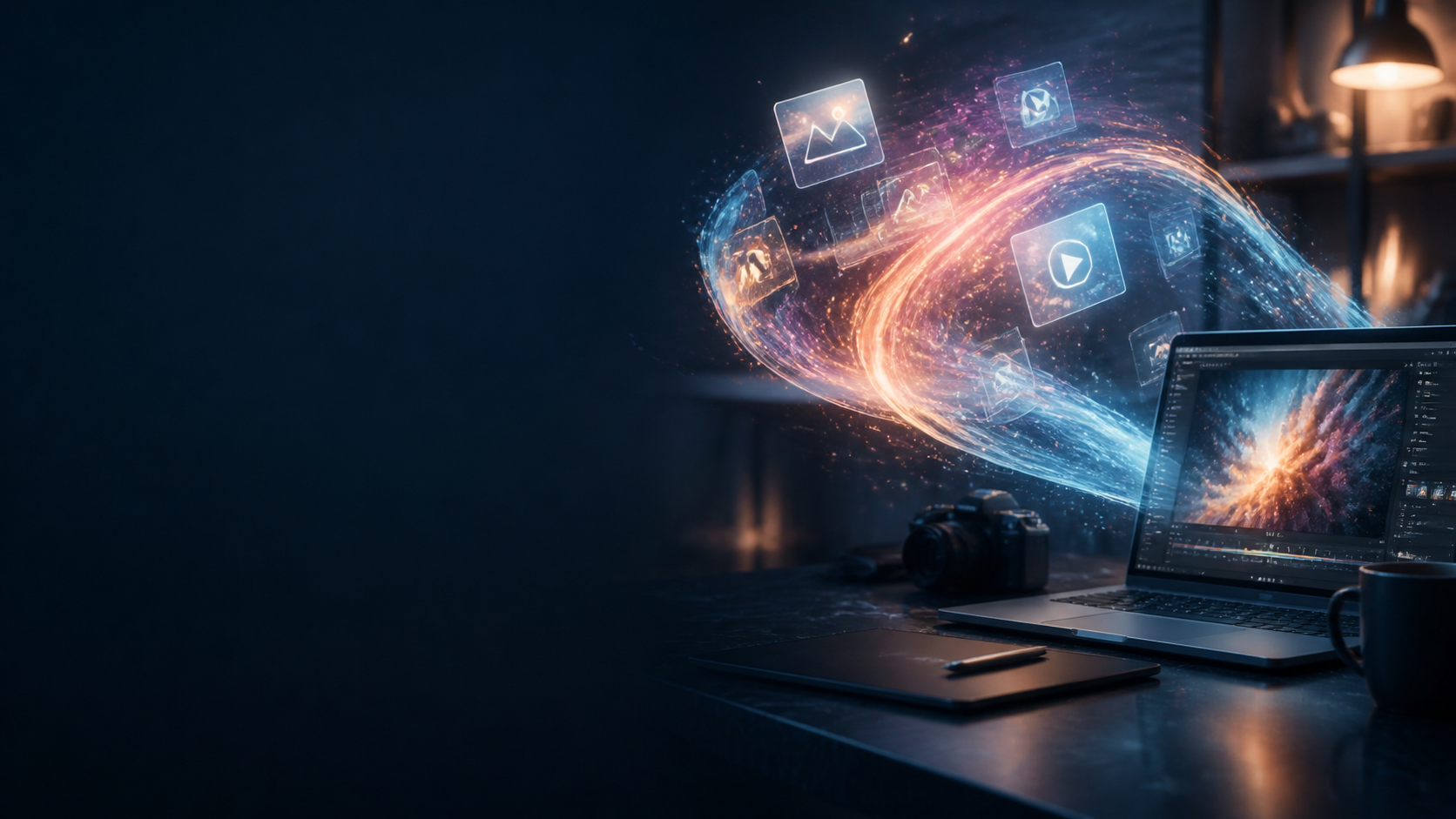 Best AI Abstract AI Future Tech Visuals Generator: Create Stunning Abstract AI Future Tech Visuals in Seconds example 3