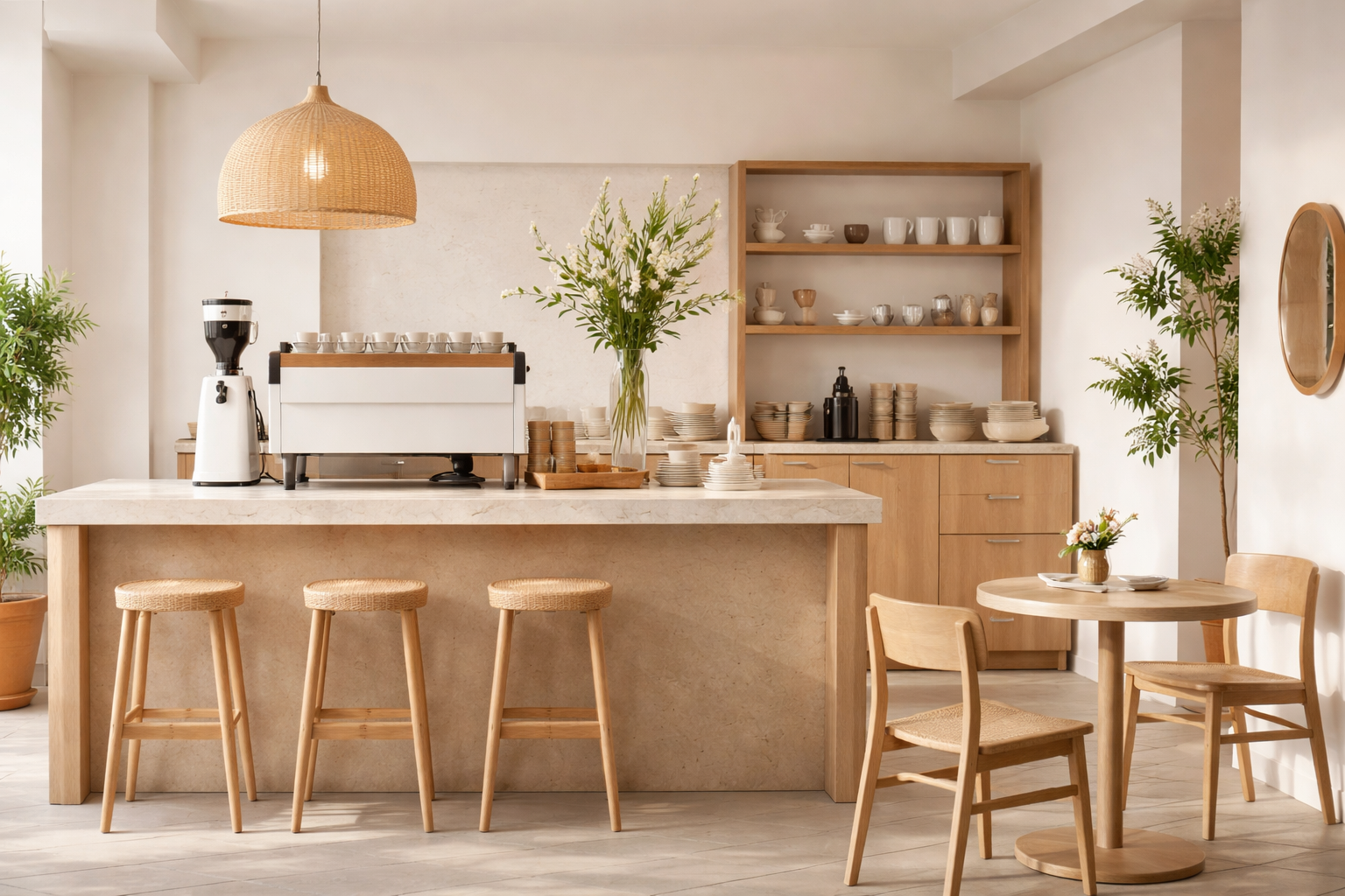 Best AI Aesthetic Coffee Shop Interiors Generator: Create Stunning Aesthetic Coffee Shop Interiors in Seconds example 2