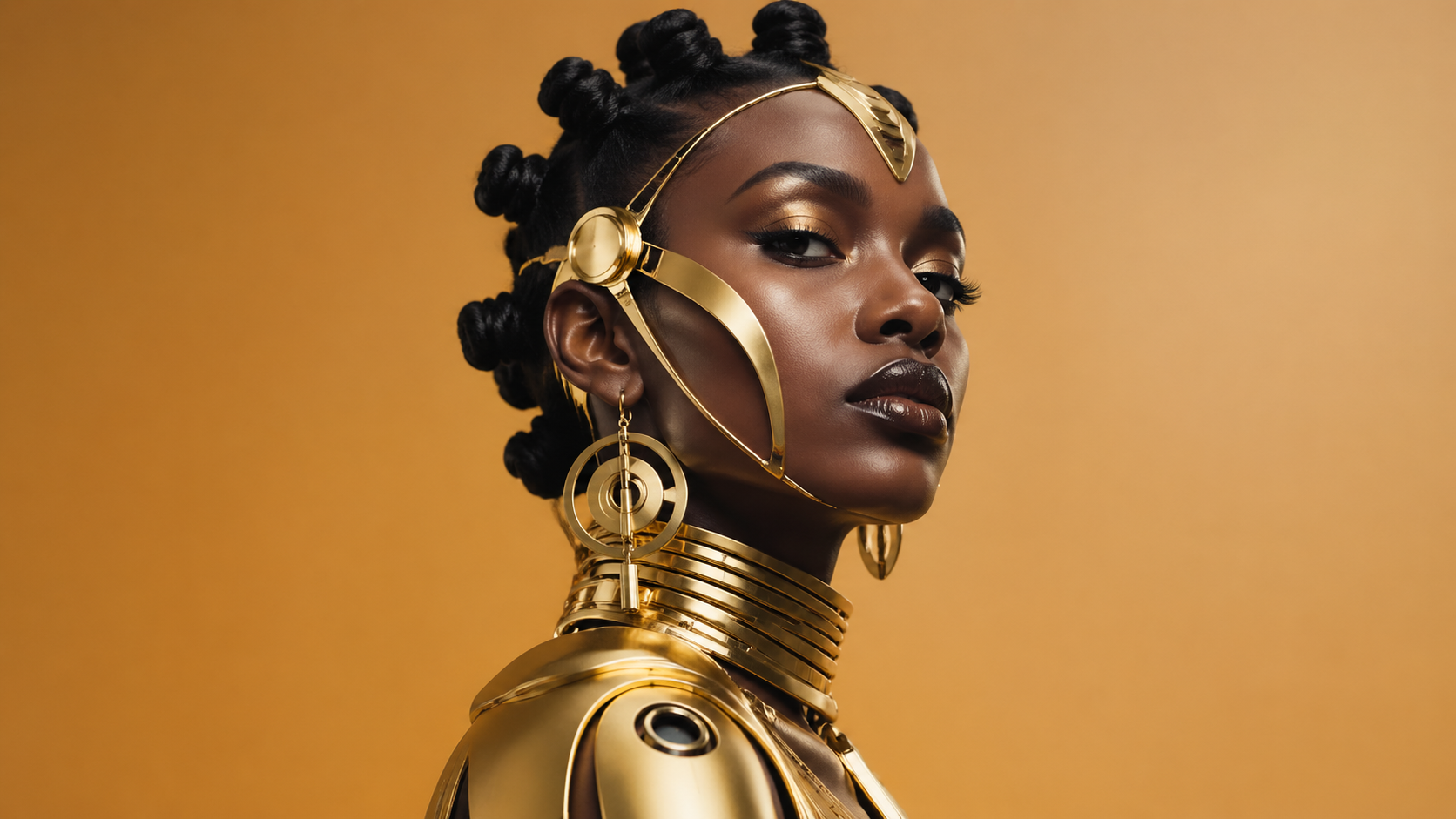 Best AI Afrofuturism Portrait Art Generator: Create Stunning Afrofuturism Portrait Art in Seconds example 2