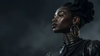 Best AI Afrofuturism Portrait Art Generator: Create Stunning Afrofuturism Portrait Art in Seconds example 3