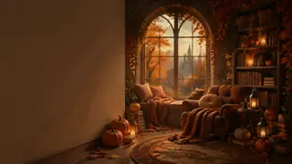 Best AI Autumn Cozy Reading Nooks Generator: Create Stunning Autumn Cozy Reading Nooks in Seconds example 3