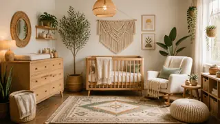 Best AI Boho Nursery Room Decor Generator: Create Stunning Boho Nursery Room Decor in Seconds example 1