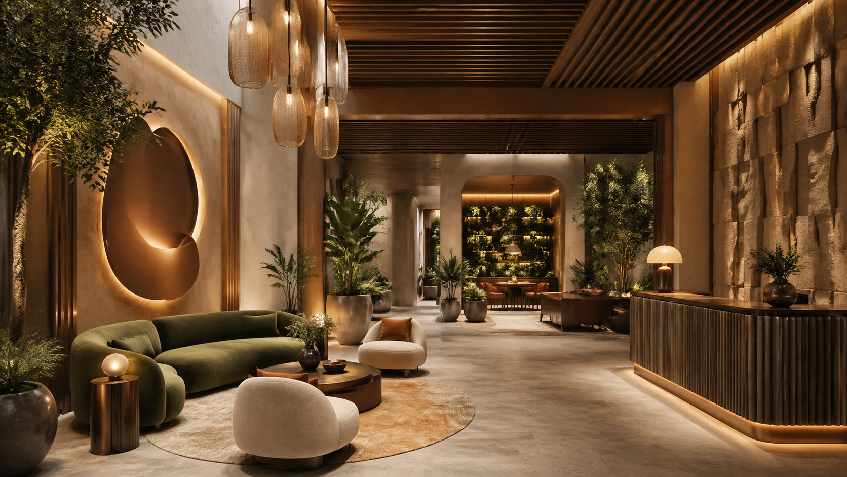 Best AI Boutique Hotel Lobby Concepts Generator: Create Stunning Boutique Hotel Lobby Concepts in Seconds example 1