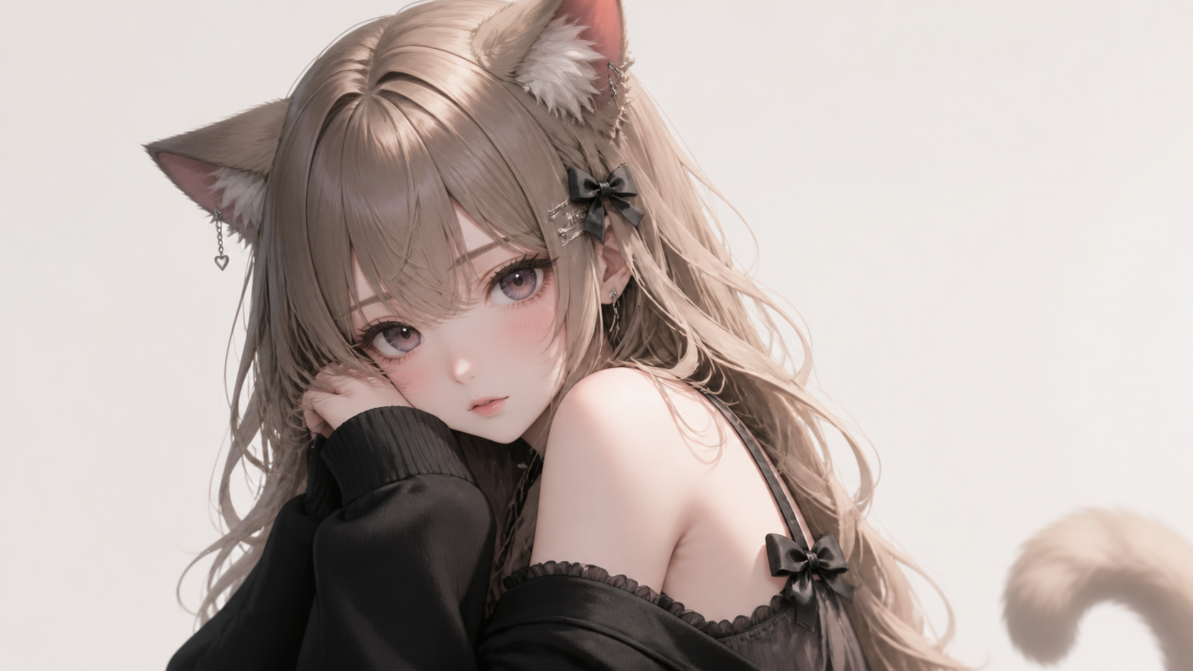 Best AI Cute Cat Ear Kemonomimi Avatars Generator: Create Stunning Cute Cat Ear Kemonomimi Avatars in Seconds visual example 2