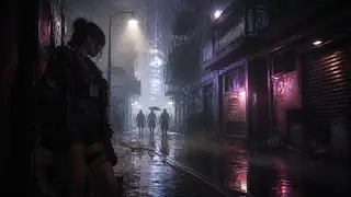 Best AI Cyberpunk Rainy Alley Scenes Generator: Create Stunning Cyberpunk Rainy Alley Scenes in Seconds example 3