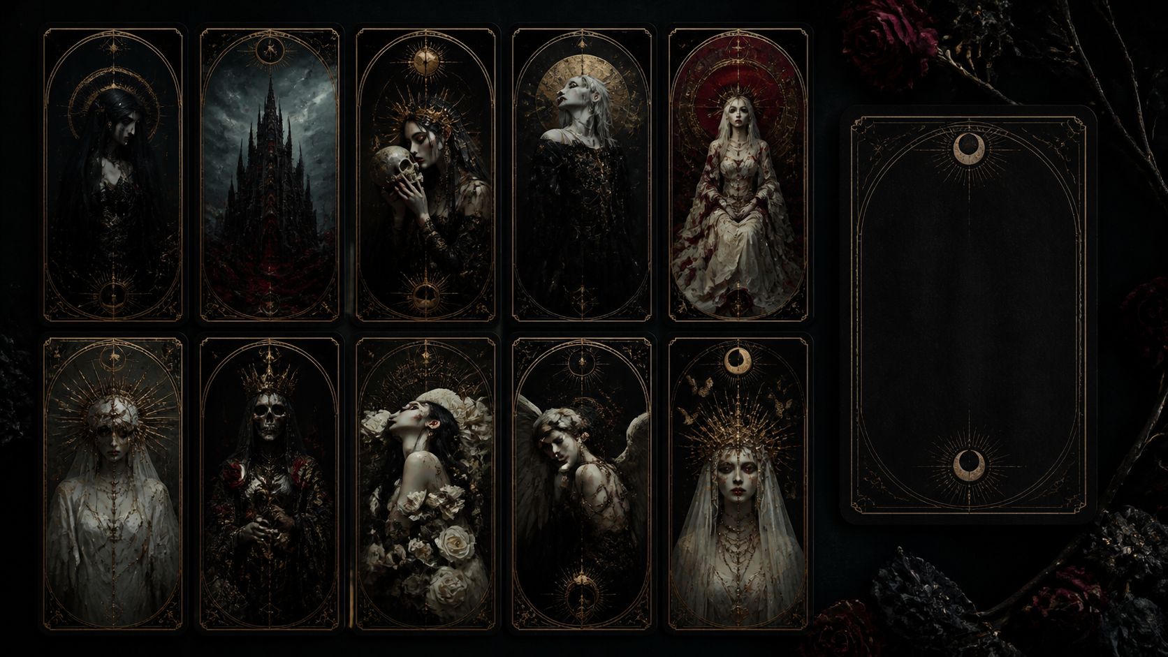 Best AI Dark Gothic Oracle Illustrations Generator: Create Stunning Dark Gothic Oracle Illustrations in Seconds example 3