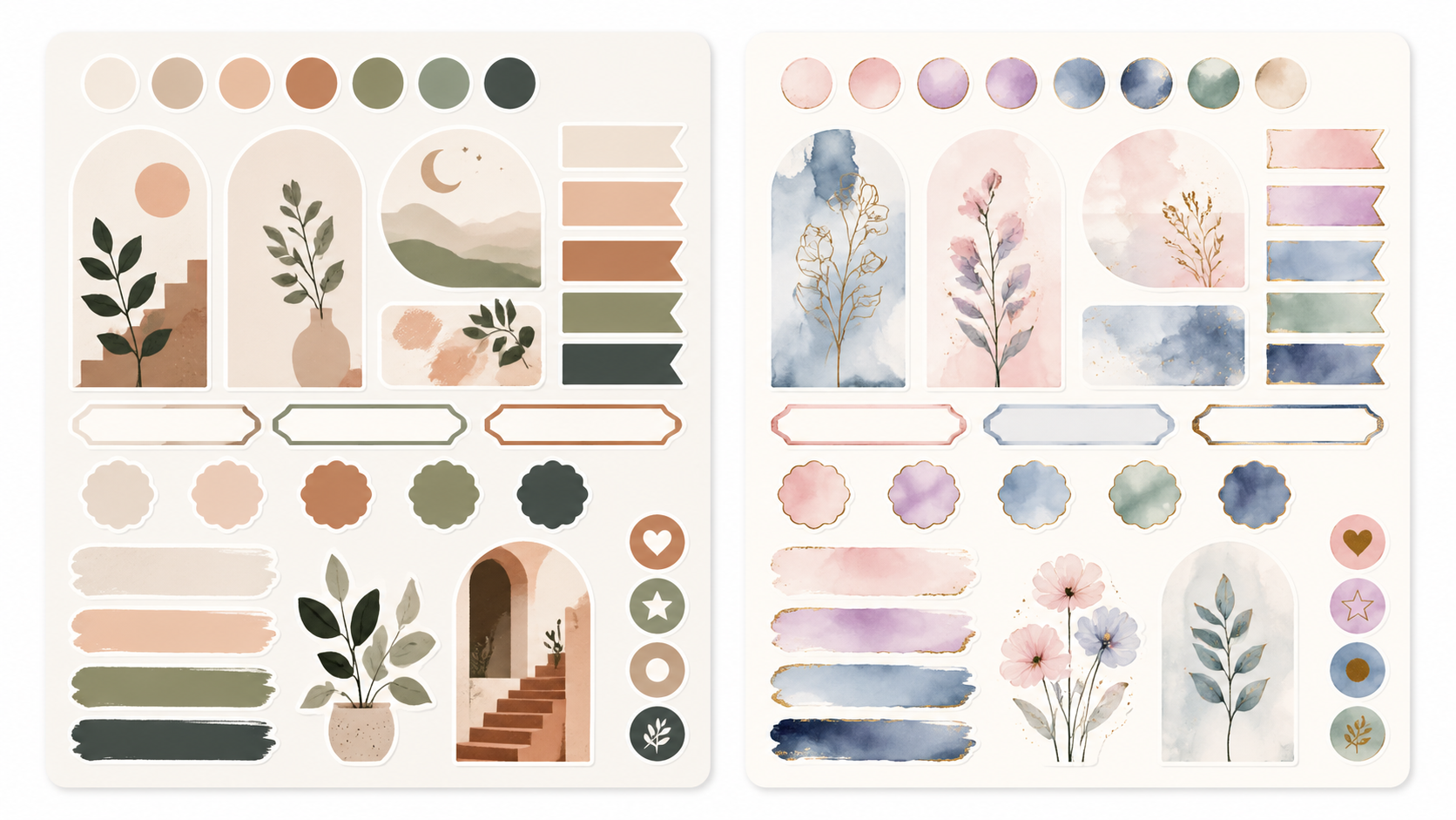 Best AI Digital Planner Sticker Sheets Generator: Create Stunning Digital Planner Sticker Sheets in Seconds example 2