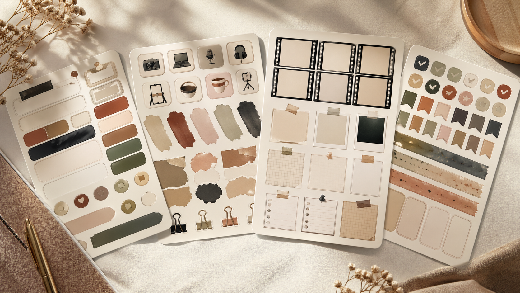 Best AI Digital Planner Sticker Sheets Generator: Create Stunning Digital Planner Sticker Sheets in Seconds example 3