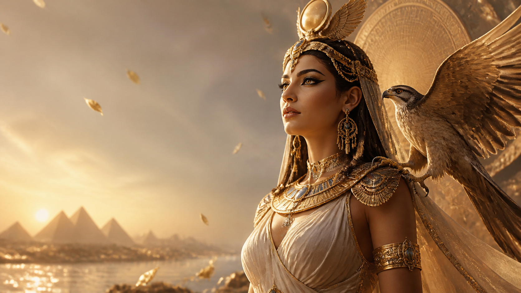 Best AI Egyptian Goddess Portrait Art Generator: Create Stunning Egyptian Goddess Portrait Art in Seconds example 3