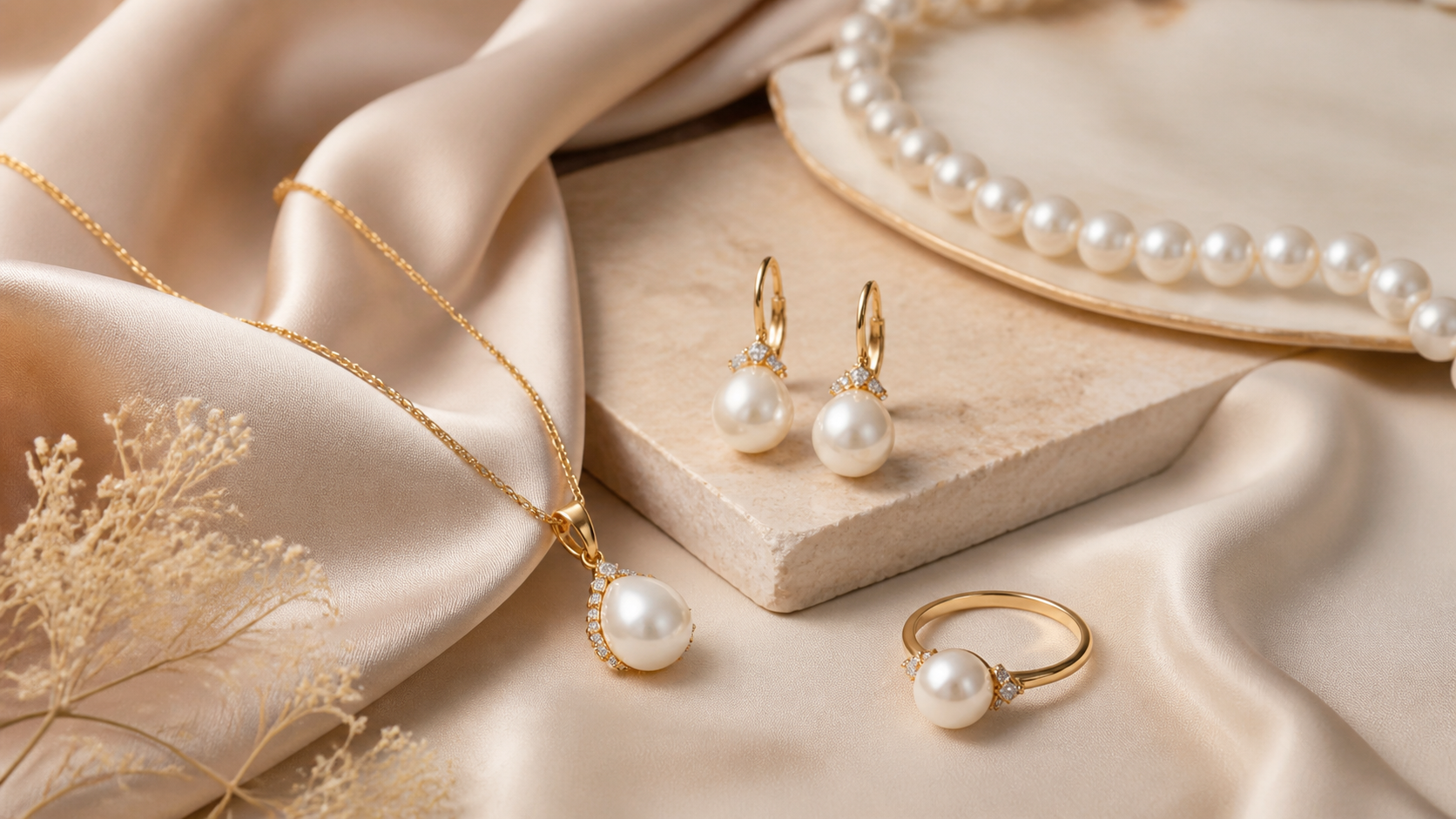 Best AI Elegant Pearl Jewelry Aesthetics Generator: Create Stunning Elegant Pearl Jewelry Aesthetics in Seconds visual example 1