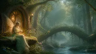 Best AI Enchanted Forest Fairy Scenes Generator: Create Stunning Enchanted Forest Fairy Scenes in Seconds example 3