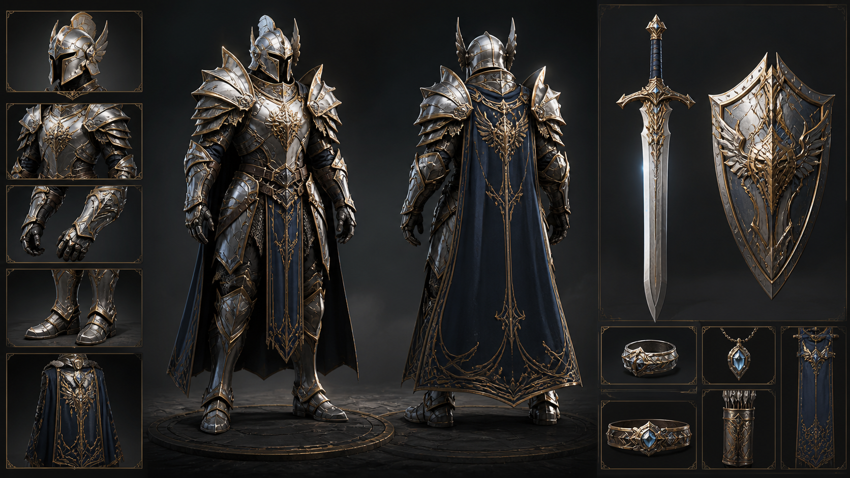 Best AI Epic RPG Armor Gear Design Generator: Create Stunning Epic RPG Armor Gear Design in Seconds visual example 1