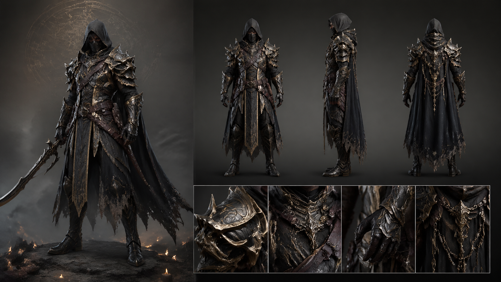 Best AI Epic RPG Armor Gear Design Generator: Create Stunning Epic RPG Armor Gear Design in Seconds visual example 3