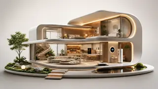 Best AI Futuristic Smart Home Concepts Generator: Create Stunning Futuristic Smart Home Concepts in Seconds example 2