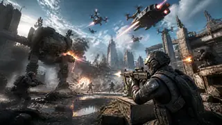 Best AI High Energy Gaming Battlefields Generator: Create Stunning High Energy Gaming Battlefields in Seconds example 1