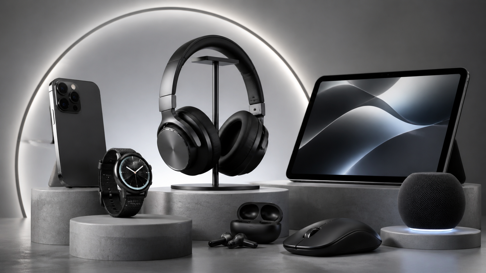 Best AI High Tech Gadget Display Sets Generator: Create Stunning High Tech Gadget Display Sets in Seconds visual example 2