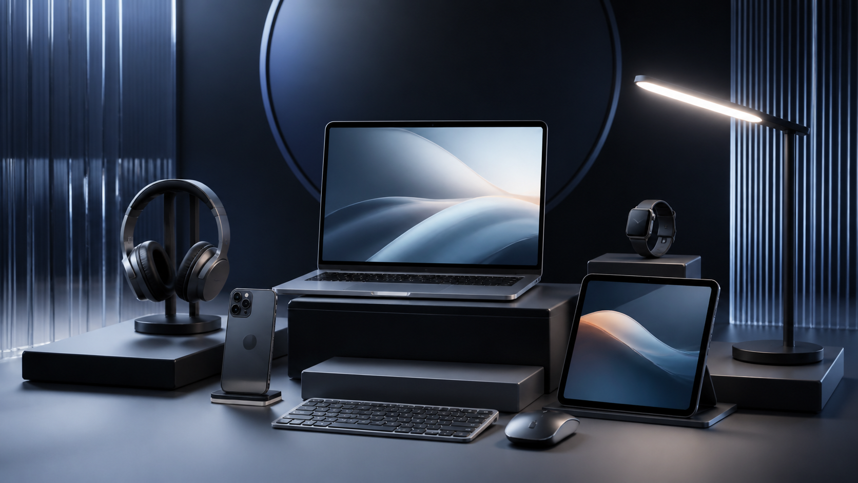 Best AI High Tech Gadget Display Sets Generator: Create Stunning High Tech Gadget Display Sets in Seconds visual example 3