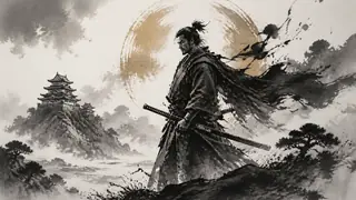 Best AI Ink Wash Samurai Art Generator: Create Stunning Ink Wash Samurai Art in Seconds example 1