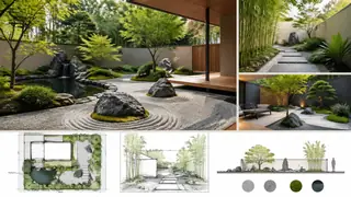 Best AI Japanese Zen Garden Concepts Generator: Create Stunning Japanese Zen Garden Concepts in Seconds example 1
