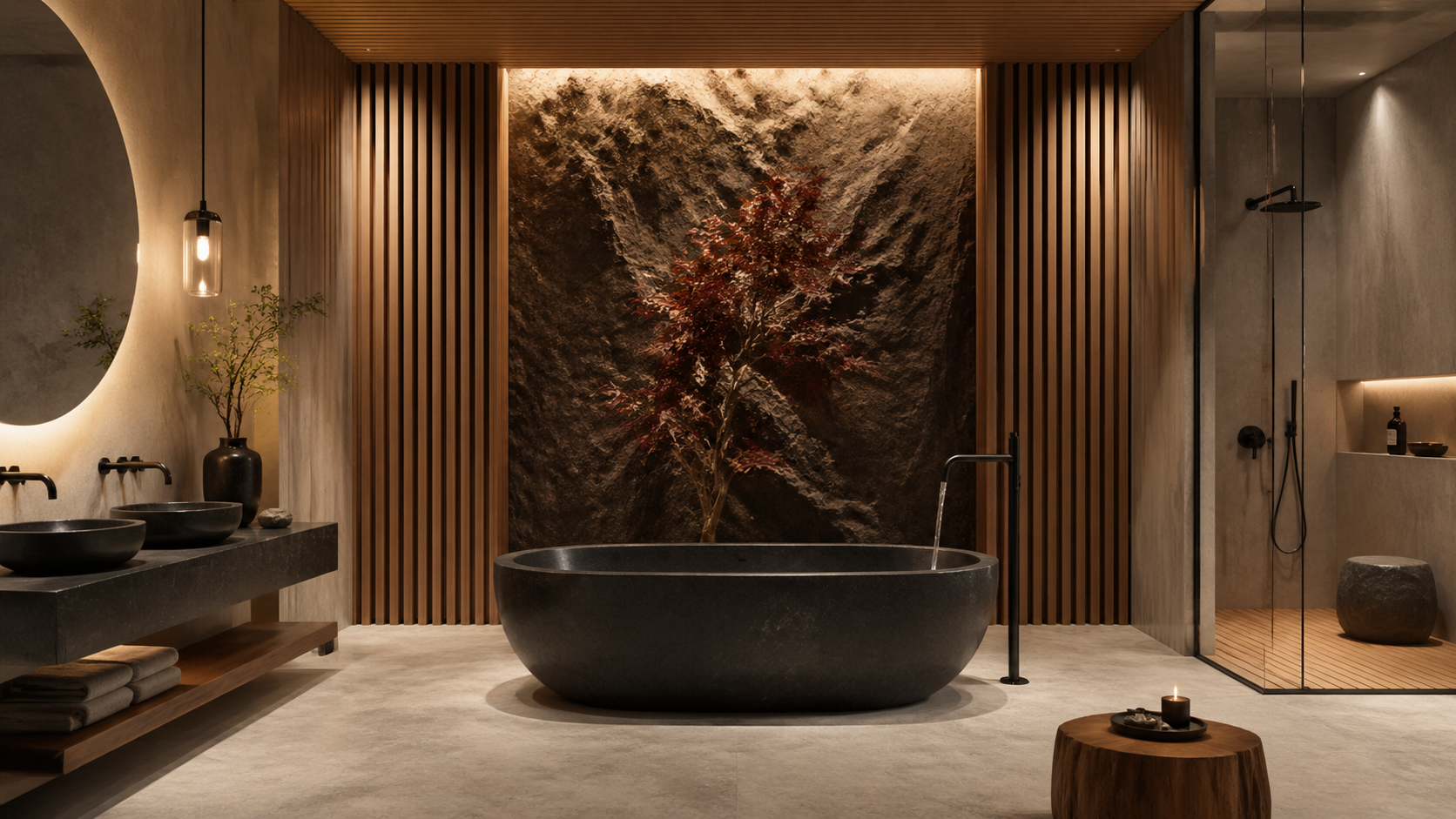 Best AI Luxury Bathroom Spa Concepts Generator: Create Stunning Luxury Bathroom Spa Concepts in Seconds example 2