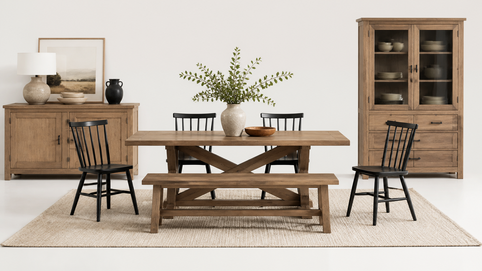 Best AI Modern Farmhouse Furniture Sets Generator: Create Stunning Modern Farmhouse Furniture Sets in Seconds example 2