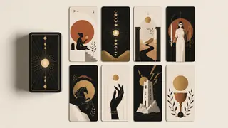 Best AI Modern Minimalist Tarot Deck Generator: Create Stunning Modern Minimalist Tarot Deck in Seconds example 2