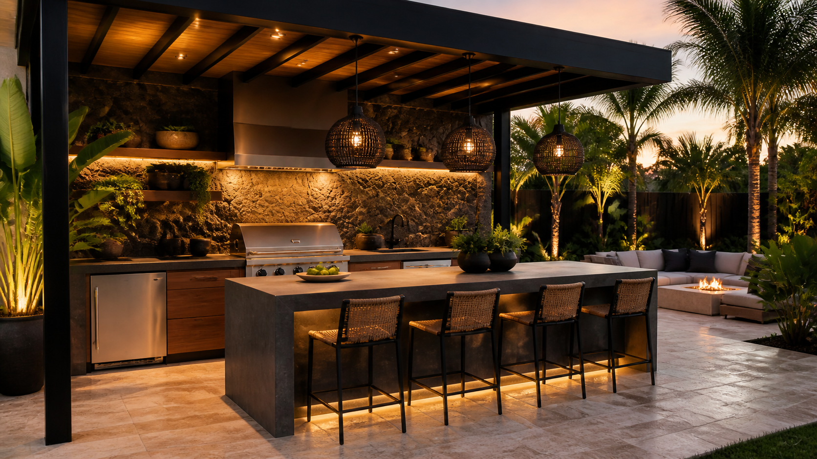 Best AI Outdoor Kitchen Backyard Ideas Generator: Create Stunning Outdoor Kitchen Backyard Ideas in Seconds example 2