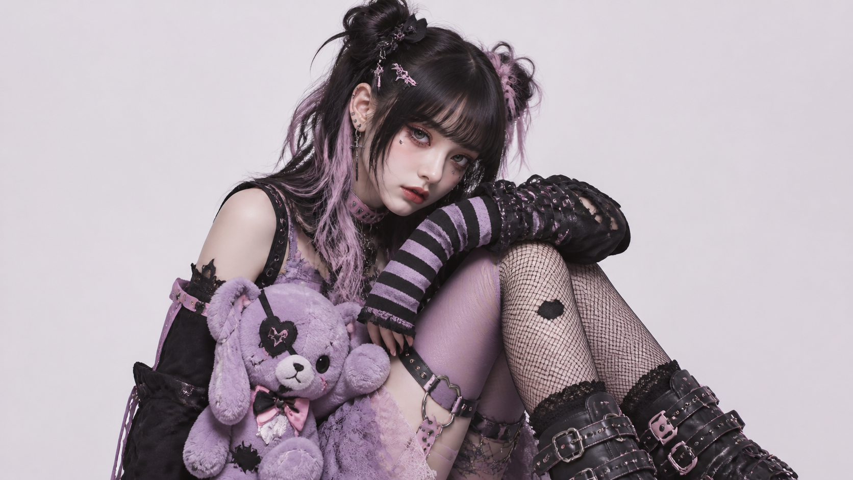 Best AI Pastel Goth Character Art Generator: Create Stunning Pastel Goth Character Art in Seconds example 2