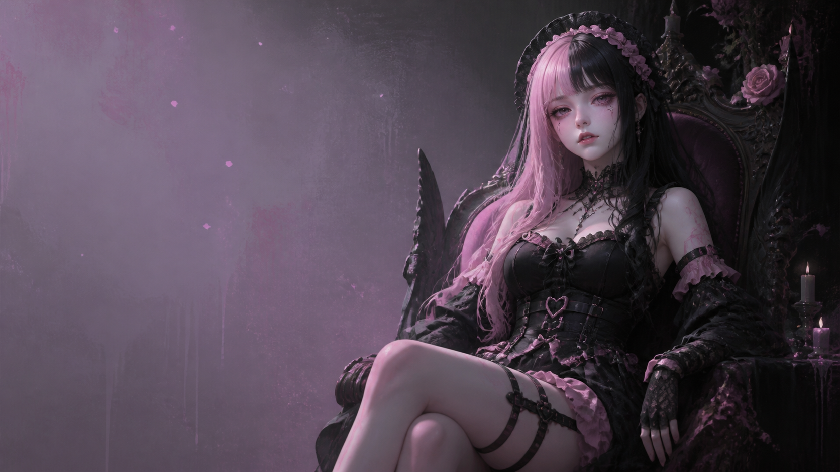 Best AI Pastel Goth Character Art Generator: Create Stunning Pastel Goth Character Art in Seconds example 3