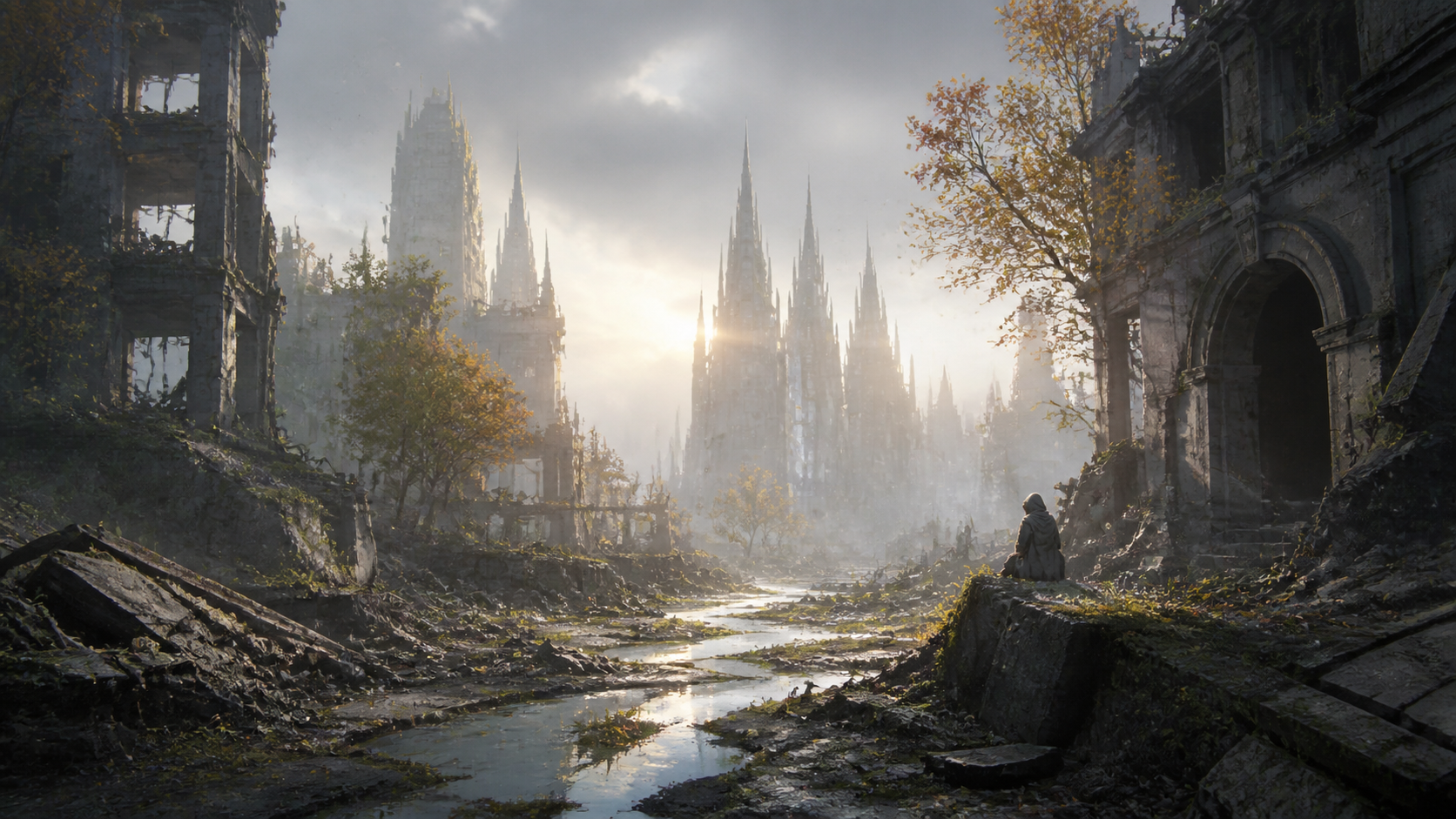 Best AI Post Apocalyptic City Ruins Generator: Create Stunning Post Apocalyptic City Ruins in Seconds example 3